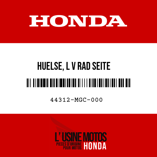 image de 44312-MGC-000 HUELSE, L V RAD SEITE
