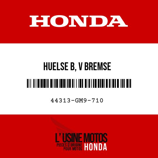 image de 44313-GM9-710 HUELSE B, V BREMSE