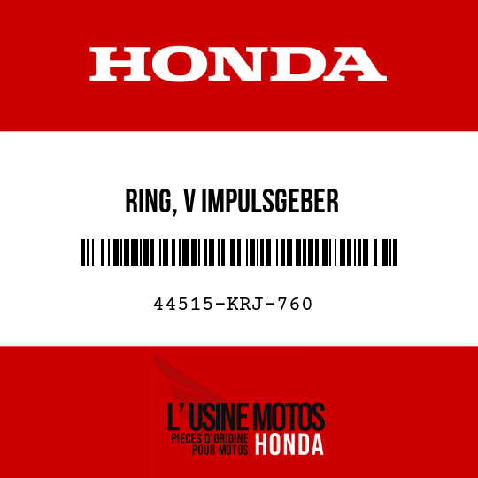 image de 44515-KRJ-760 RING, V IMPULSGEBER