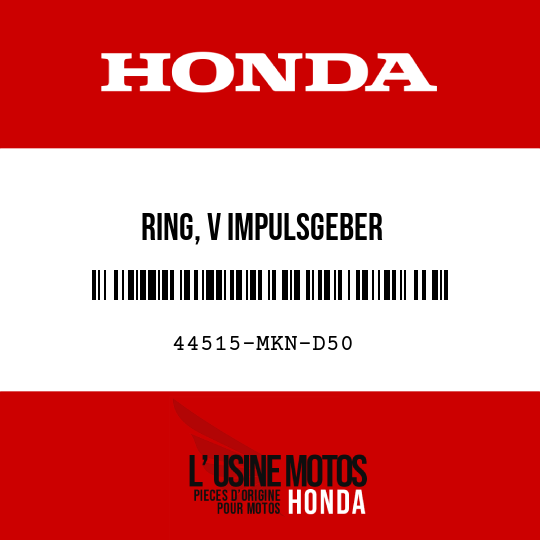 image de 44515-MKN-D50 RING, V IMPULSGEBER