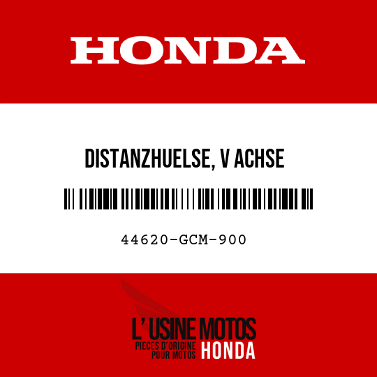 image de 44620-GCM-900 DISTANZHUELSE, V ACHSE