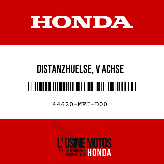 image de 44620-MFJ-D00 DISTANZHUELSE, V ACHSE