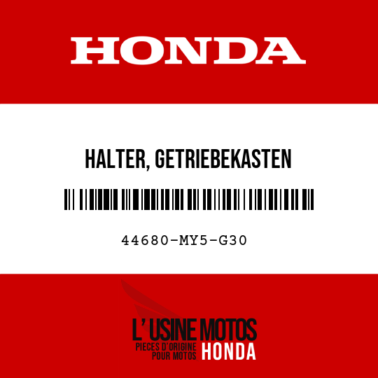 image de 44680-MY5-G30 HALTER, GETRIEBEKASTEN