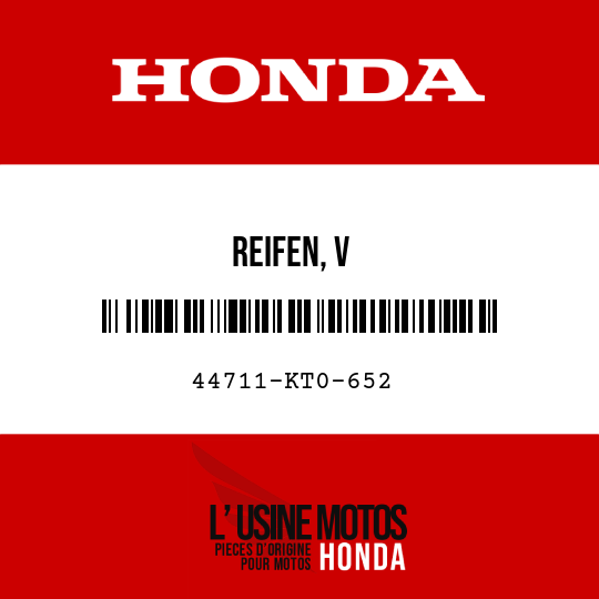 image de 44711-KT0-652 REIFEN, V