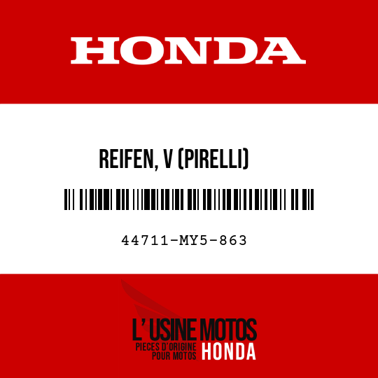 image de 44711-MY5-863 REIFEN, V (PIRELLI)