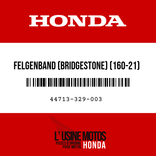 image de 44713-329-003 FELGENBAND (BRIDGESTONE) (160-21)