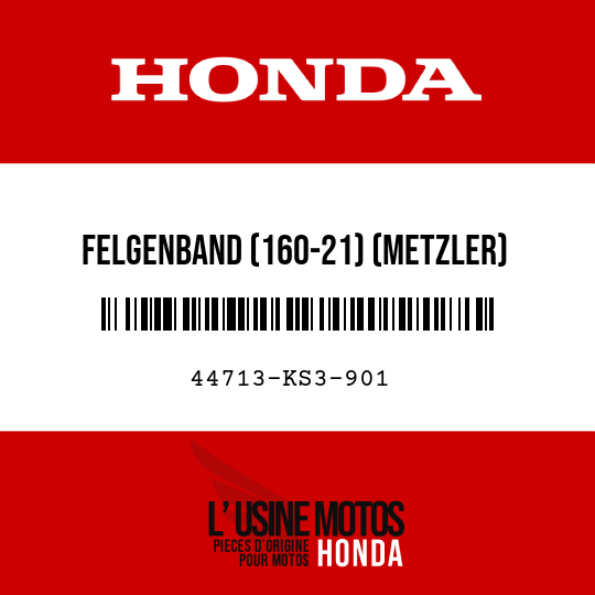 image de 44713-KS3-901 FELGENBAND (160-21) (METZLER)