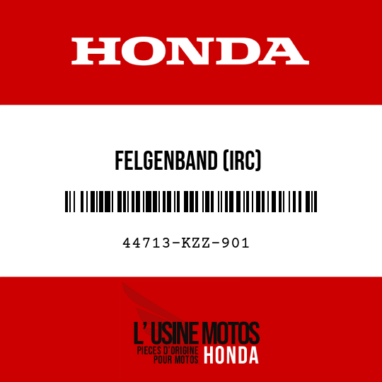 image de 44713-KZZ-901 FELGENBAND (IRC)