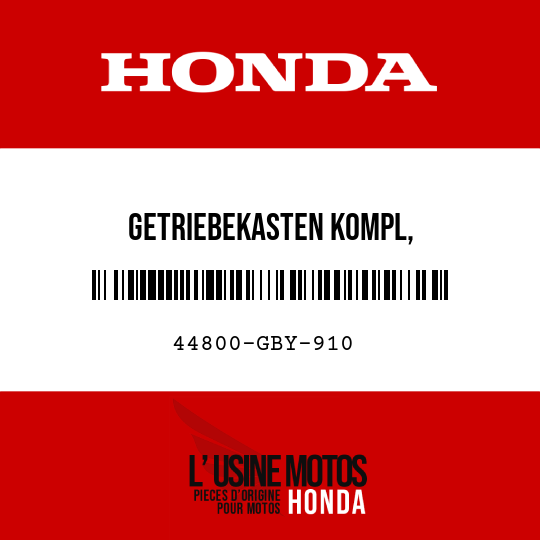 image de 44800-GBY-910 GETRIEBEKASTEN KOMPL, GESCHWINDIGKEITSMESSER