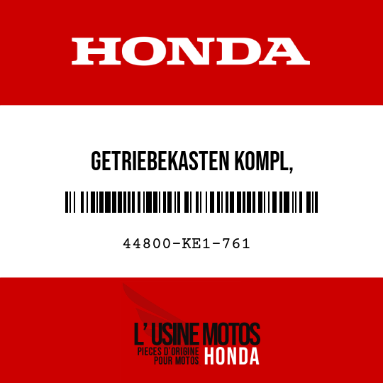 image de 44800-KE1-761 GETRIEBEKASTEN KOMPL, GESCHWINDIGKEITSMESSER