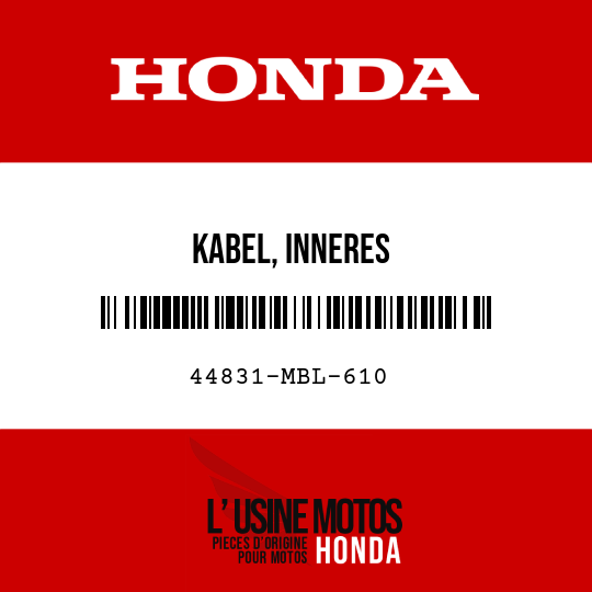 image de 44831-MBL-610 KABEL, INNERES