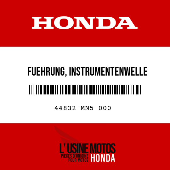 image de 44832-MN5-000 FUEHRUNG, INSTRUMENTENWELLE