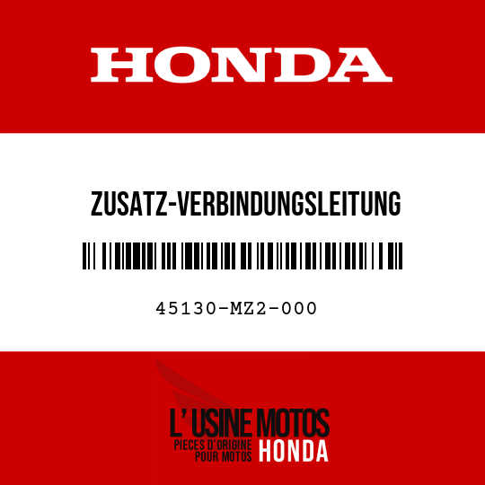 image de 45130-MZ2-000 ZUSATZ-VERBINDUNGSLEITUNG VORDERBREMSE