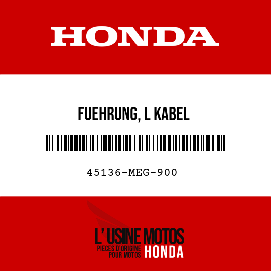 image de 45136-MEG-900 FUEHRUNG, L KABEL
