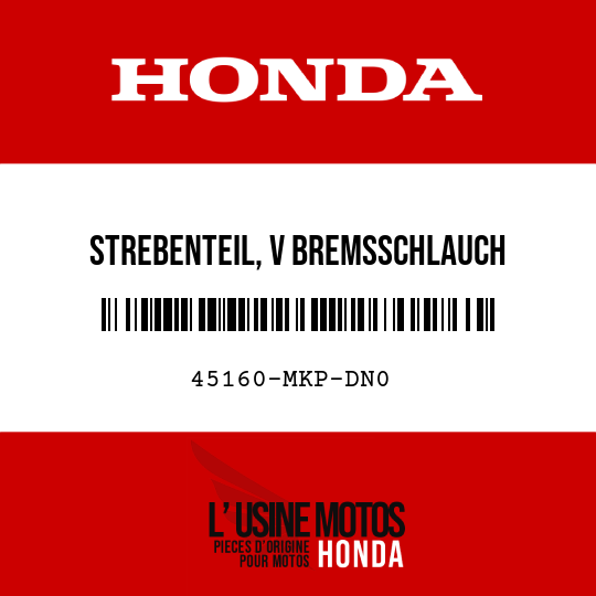 image de 45160-MKP-DN0 STREBENTEIL, V BREMSSCHLAUCH