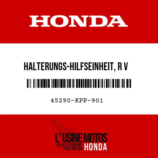 image de 45290-KPP-901 HALTERUNGS-HILFSEINHEIT, R V