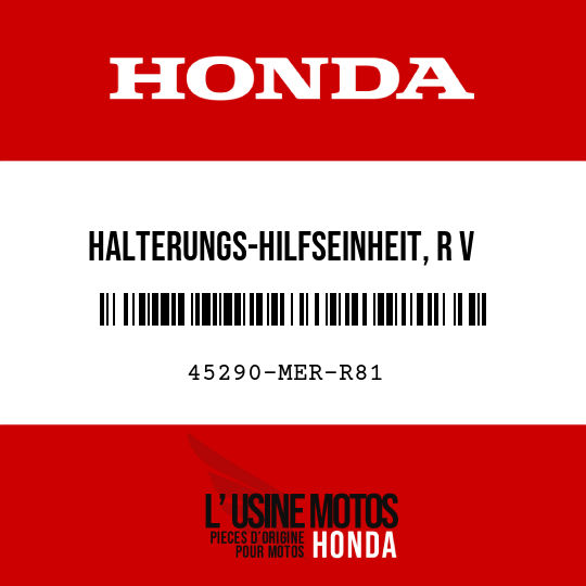 image de 45290-MER-R81 HALTERUNGS-HILFSEINHEIT, R V