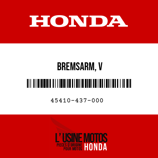 image de 45410-437-000 BREMSARM, V
