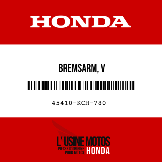 image de 45410-KCH-780 BREMSARM, V