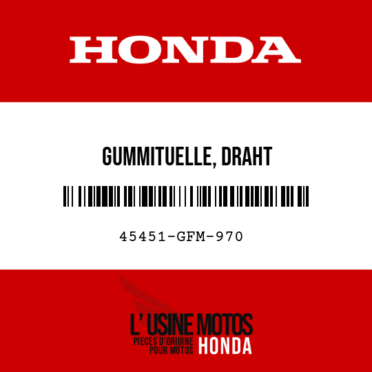 image de 45451-GFM-970 GUMMITUELLE, DRAHT