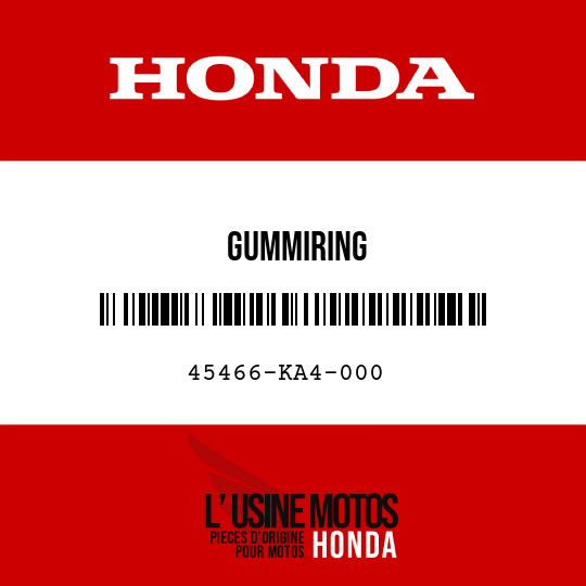 image de 45466-KA4-000 GUMMIRING