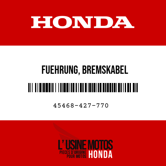 image de 45468-427-770 FUEHRUNG, BREMSKABEL