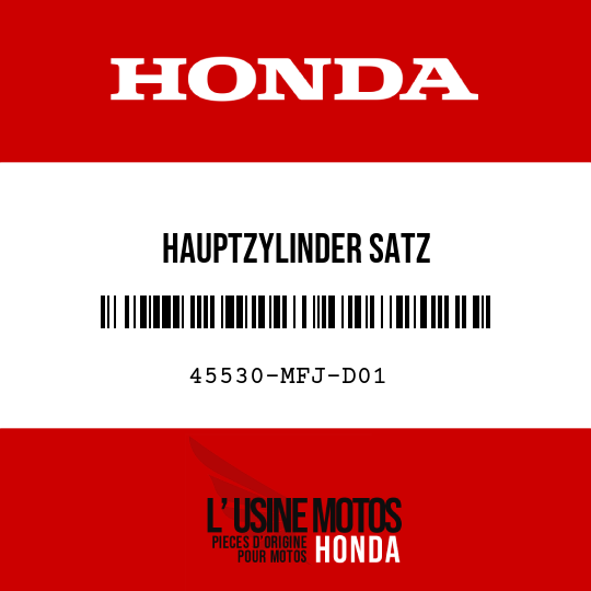 image de 45530-MFJ-D01 HAUPTZYLINDER SATZ