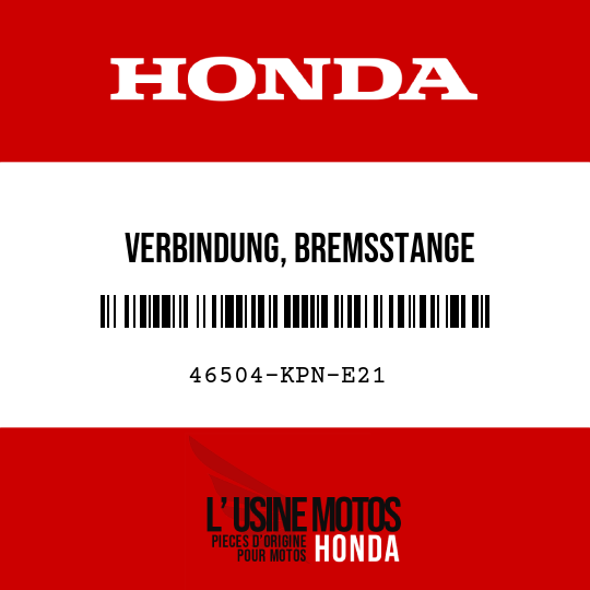 image de 46504-KPN-E21 VERBINDUNG, BREMSSTANGE