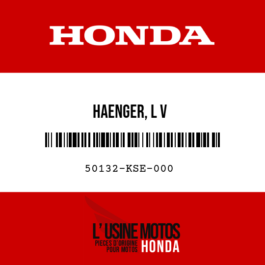 image de 50132-KSE-000 HAENGER, L V