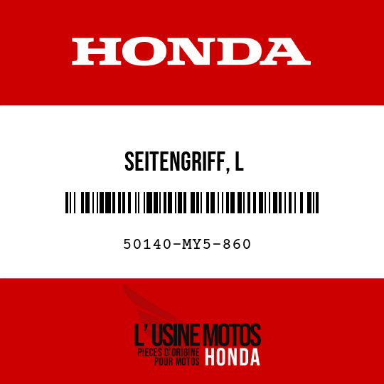 image de 50140-MY5-860 SEITENGRIFF, L