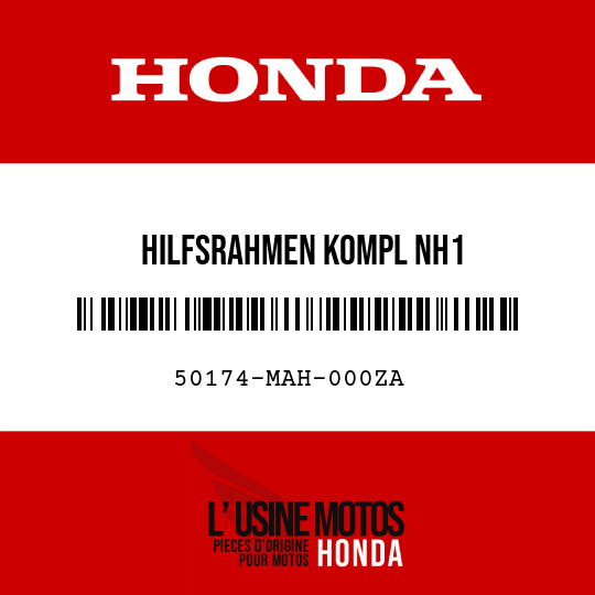 image de 50174-MAH-000ZA HILFSRAHMEN KOMPL NH1 