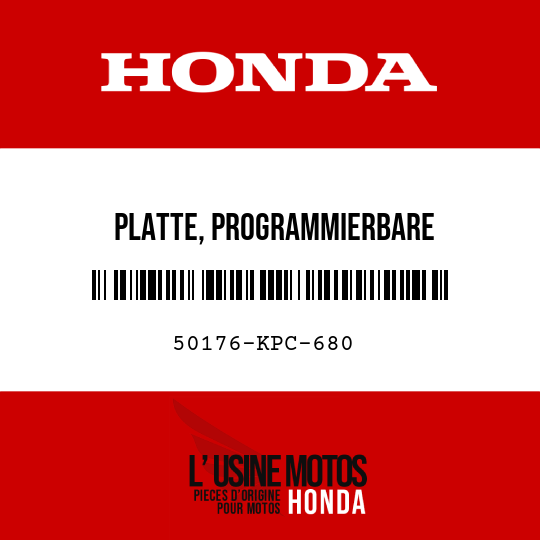 image de 50176-KPC-680 PLATTE, PROGRAMMIERBARE KRAFTSTOFFEINHEIT, ANSCHLAG