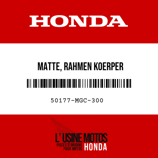 image de 50177-MGC-300 MATTE, RAHMEN KOERPER