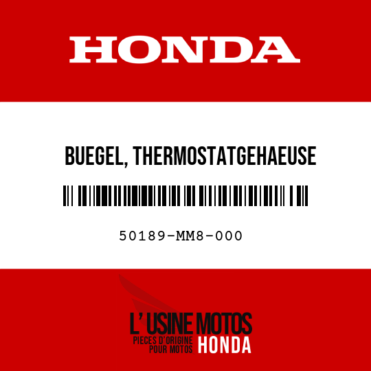 image de 50189-MM8-000 BUEGEL, THERMOSTATGEHAEUSE