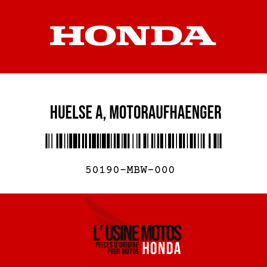 image de 50190-MBW-000 HUELSE A, MOTORAUFHAENGER