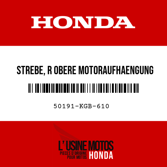 image de 50191-KGB-610 STREBE, R OBERE MOTORAUFHAENGUNG