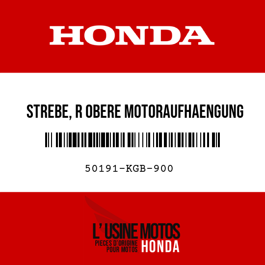 image de 50191-KGB-900 STREBE, R OBERE MOTORAUFHAENGUNG