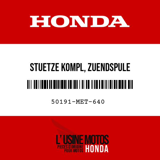 image de 50191-MET-640 STUETZE KOMPL, ZUENDSPULE