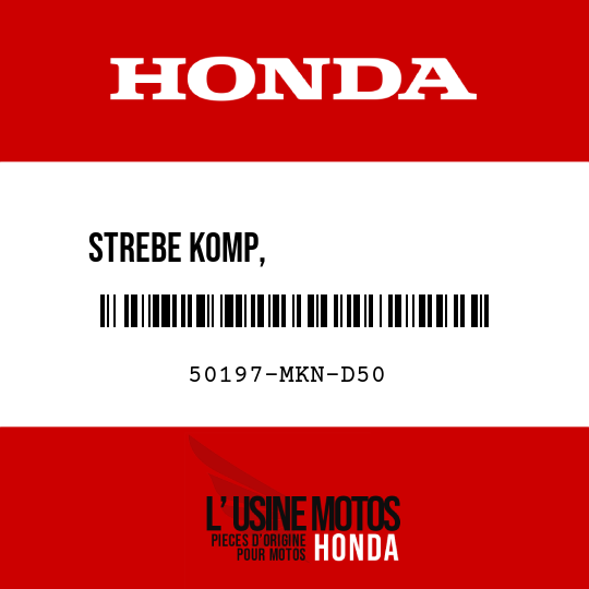 image de 50197-MKN-D50 STREBE KOMP, SCHLUESSELBEFESTIGUNG