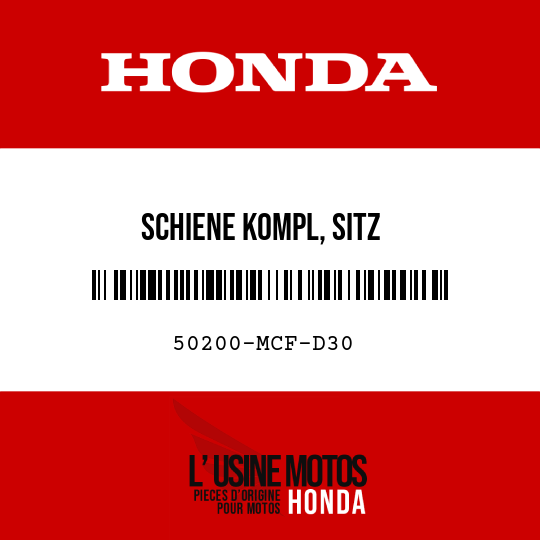 image de 50200-MCF-D30 SCHIENE KOMPL, SITZ