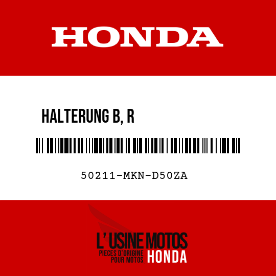 image de 50211-MKN-D50ZA HALTERUNG B, R MOTORAUFHAENGUNG NH303M (NH303M MAT AXIS, GRAU-METALLIC)