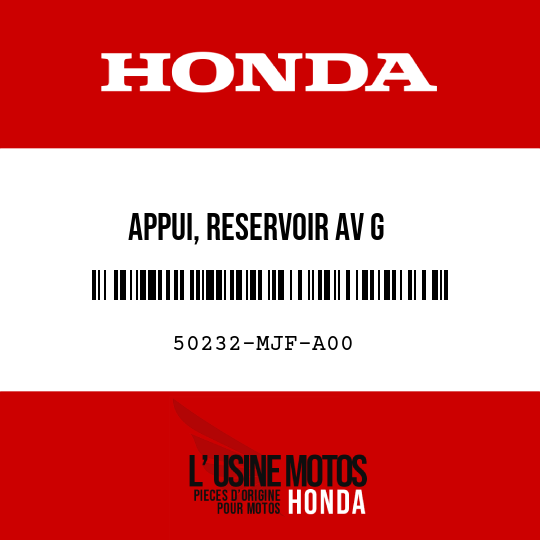image de 50232-MJF-A00 APPUI, RESERVOIR AV G