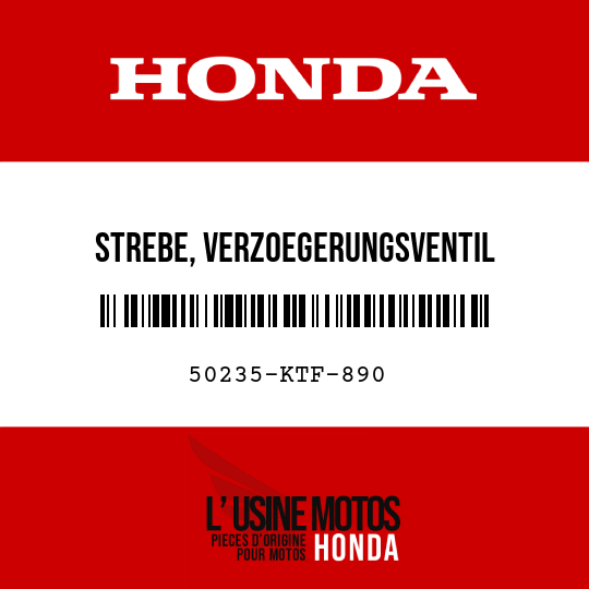 image de 50235-KTF-890 STREBE, VERZOEGERUNGSVENTIL