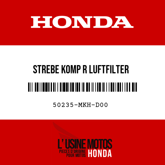 image de 50235-MKH-D00 STREBE KOMP R LUFTFILTER