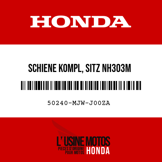 image de 50240-MJW-J00ZA SCHIENE KOMPL, SITZ NH303M