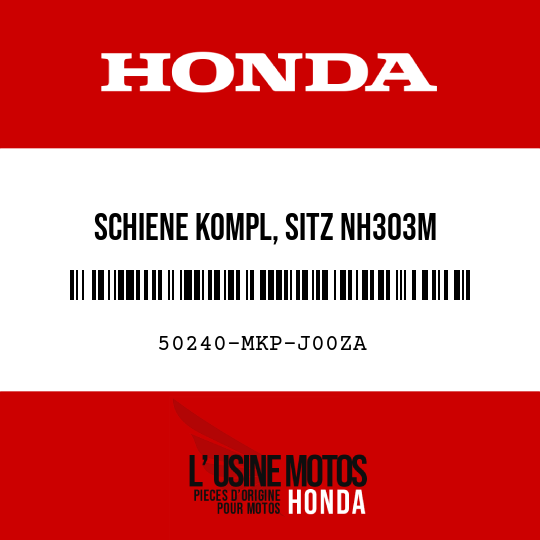 image de 50240-MKP-J00ZA SCHIENE KOMPL, SITZ NH303M