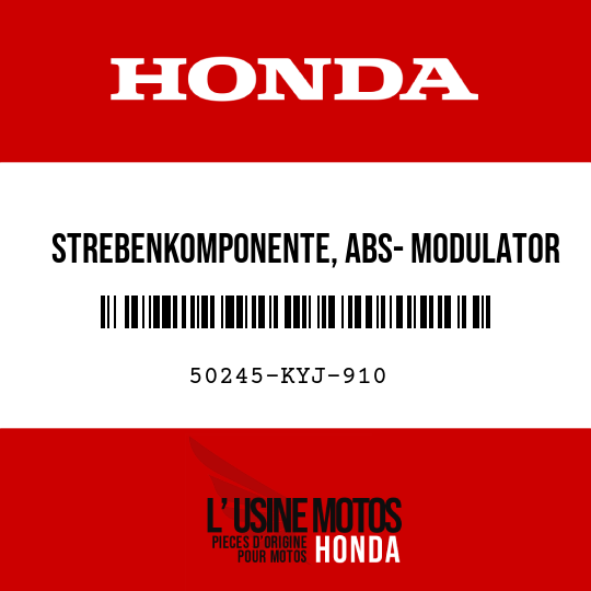 image de 50245-KYJ-910 STREBENKOMPONENTE, ABS- MODULATOR