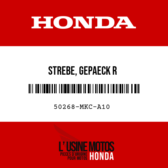 image de 50268-MKC-A10 STREBE, GEPAECK R