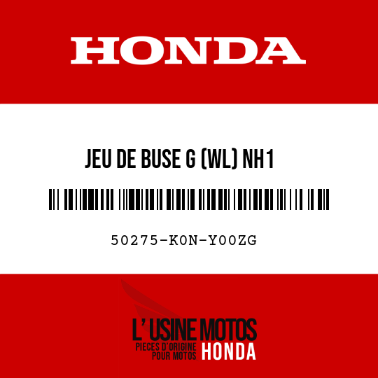 image de 50275-K0N-Y00ZG JEU DE BUSE G (WL) NH1