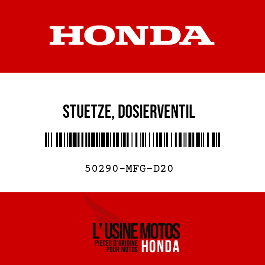 image de 50290-MFG-D20 STUETZE, DOSIERVENTIL